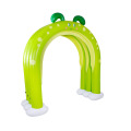 Venda por atacado arco inflável inflável verme verde sprinkler