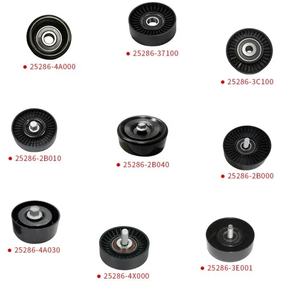 Hyundai Kia Replacement V-Belt Idler Pulley: OEM Parts for Hyundai and Kia Vehicles