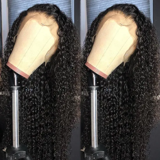 Brazilian Virgin Cuticle Aligned Hair Curly Hd Transparent Lace Frontal Closure Wig Per Plucked Hd Human Hair Lace Wig Vendor