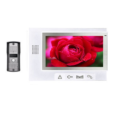 7-inch video door intercom system for villas with 700TVL CMOS