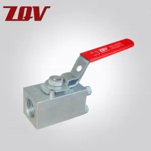 Threaded End Bolted Body Floating Ball Valve