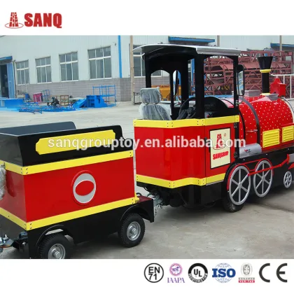 Amusement Park mini thomas train toy, electric train set for theme park