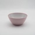 분홍색 반응성 컬러 유리 석기 식기 용기 식탁 세트/골동품 세라믹 식기