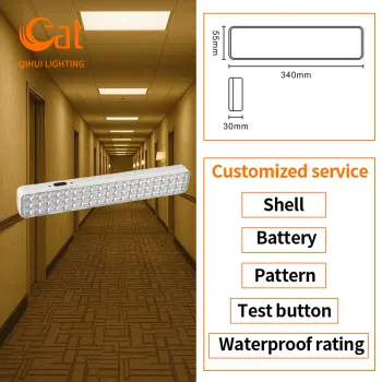 30 LED/60 LED Fire Emergency Light Rechargeable Portable Camping Work Light Lithium Battery Emergency Lamp