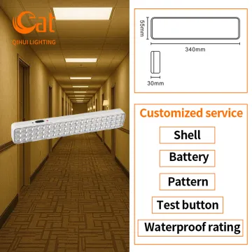 30 LED/60 LED Fire Emergency Light Rechargeable Portable Camping Work Light Lithium Battery Emergency Lamp