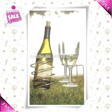 Garden Lawn Sand Wine & Glass Holder