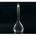 Volumetrische Flasche mit einer Graduierung Mark Ground-in Glas Stopper / Kunststoff Stopper Grade A / B