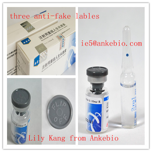 Original ANSOMONE HGH with three anti-counterfeiting labels from Ankebio Lily Kang