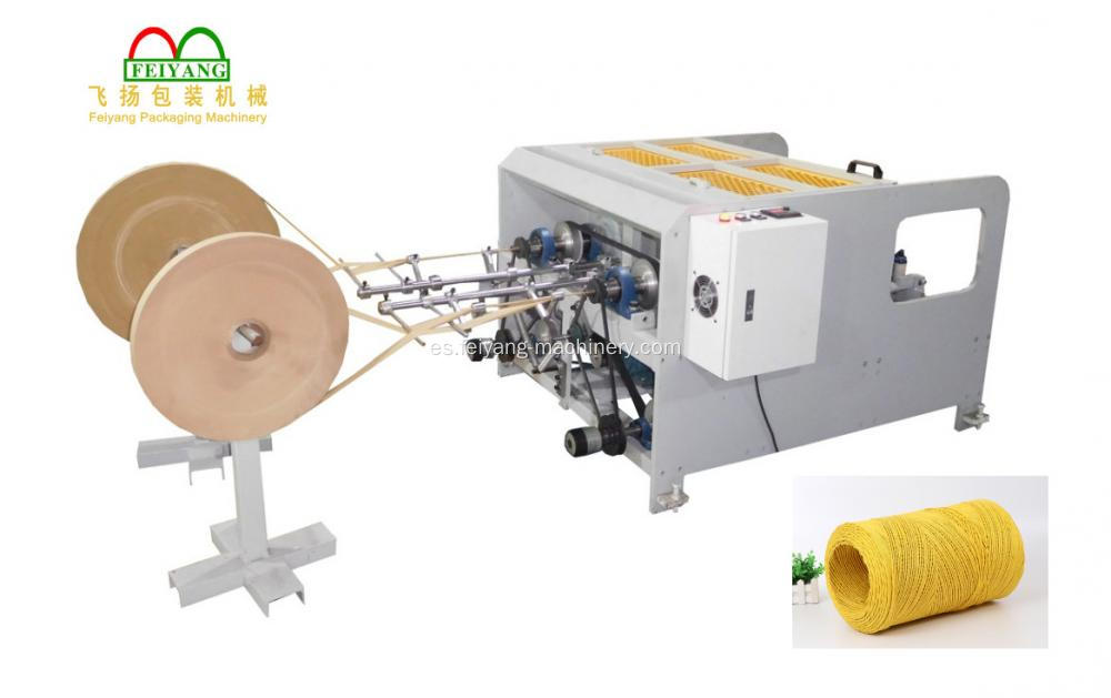Maquinaria de producción de cuerda de papel redonda