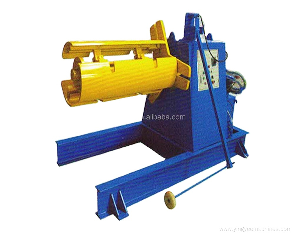 Hydraulic Decoiler for Lift Roofing Sheet Coils