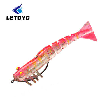 Letoyo 90 mm 8,5 g Luminous Saltwater Miękki krewetki