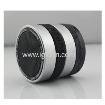 Portable Wireless Bluetooth Speaker Stainless Steel Housing 
