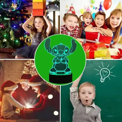 3D Acrylic Color Changing LED Night Lamp