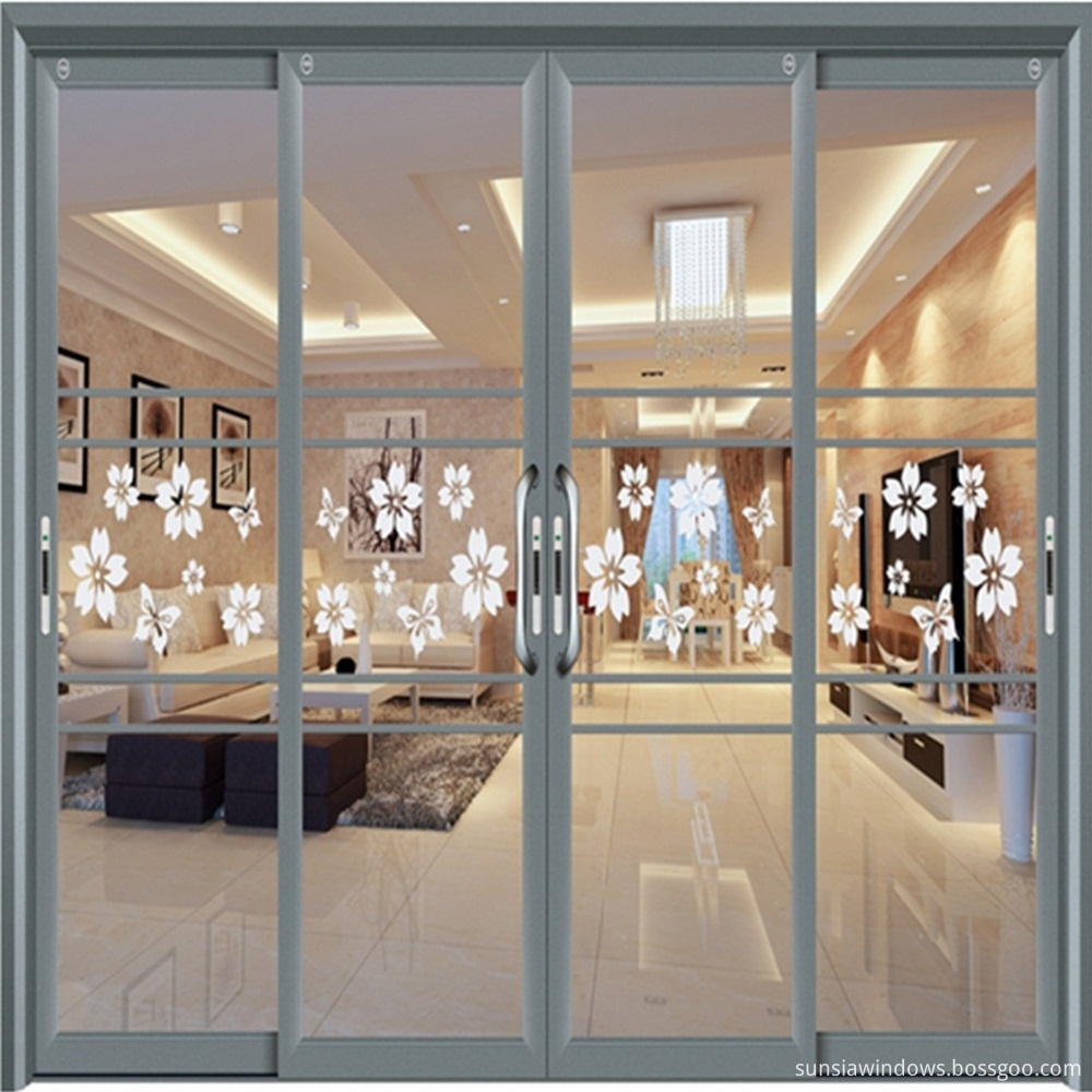 Aluminum Security Sliding Door