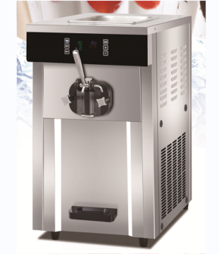 Commercial Ice Cream Maker with Air Cooling System - Easy to Operate Tabletop Ice Cream Making Machine for Sale