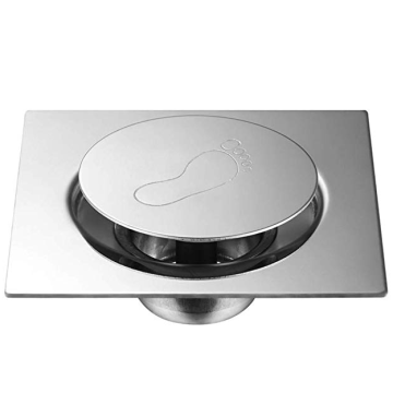 Factory Direct 12x12cm Full Copper Deodorant Floor Drain for Shower and Bathroom