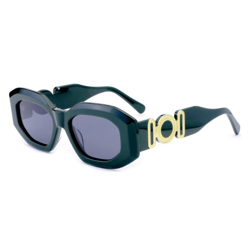 China Gradient lens Acetate Sunglasses Supplier
