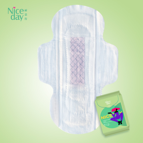 Anti-allergic bamboo fiber graphene lady sanitary napkin