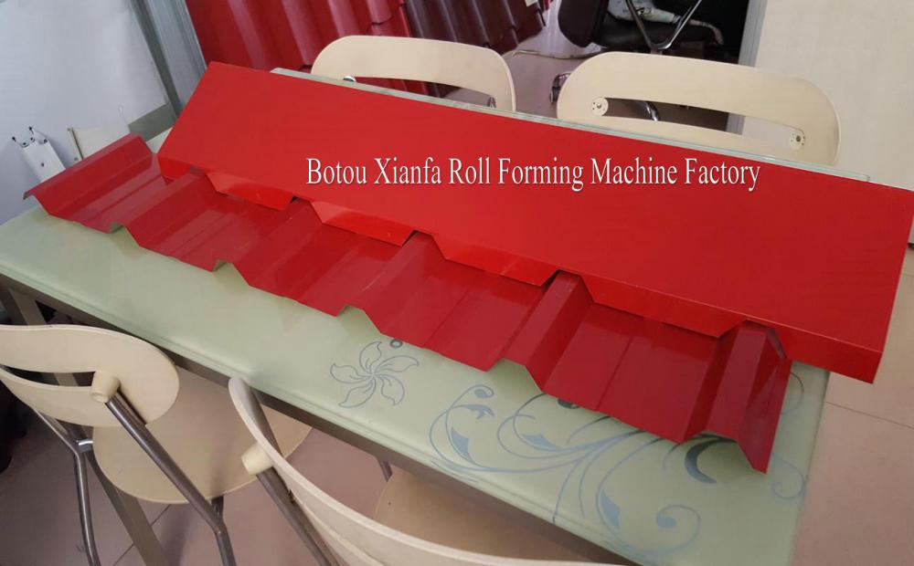 Metal Roof Ridge Capping Roll Forming Machine