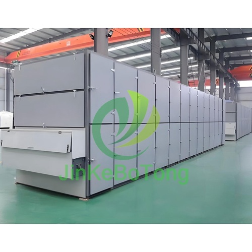 Secador de banda de malla duradera para manipulación de materiales a granel