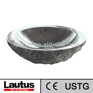 Best selling garden sink nature marble sink