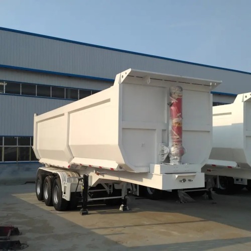 3 Axle Side Tipping Semi Trailer