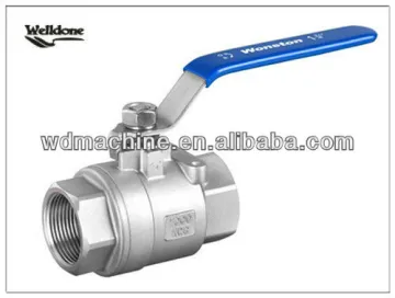 Two Piece Stainless Steel Ball Valve
