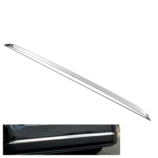 Chromed Auto Bumper Garnish for Toyota Prius Rear Protector Trim (2015+)