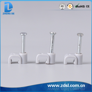 Flat Plastic Cable Clip From China Zhejiang yueqing
