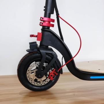 Складной черный кленовый электрический скутер для взрослых