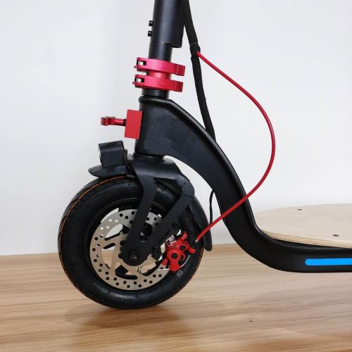 Scooter eléctrico de arce negro plegable para adulto