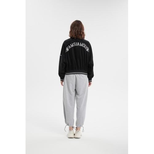 American High Street Embroidery Baseball Uniform Jacket