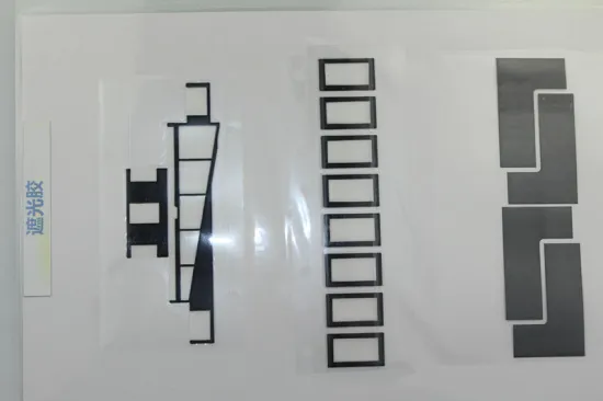 Black Die-cutting Shading Rubber