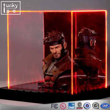 Clear Display Showcase For Replaceable LED Light,Toy Display