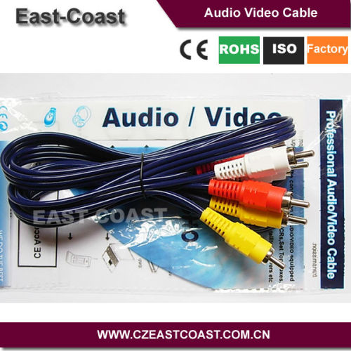 SouthAmerican market 3r-3r rca audio video cable extension