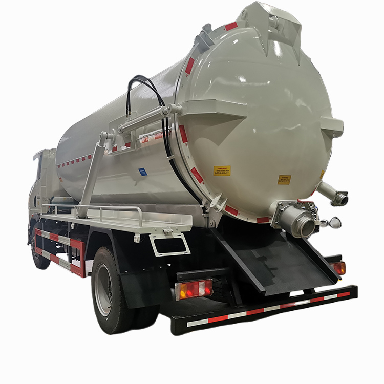 Howo 4*2 1000liters Vacuum Sewer Suction Truck