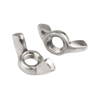 Wing Nut,Steel,Class 4,ZP,M6-1.00,PK1800 Wing Nut,Steel,Class 4,ZP,M6-1.00,PK1800