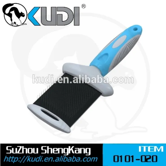 High quality and good design double sided pet slicker brush