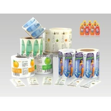 Roll stickers, self-adhesive sticker
