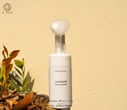 Private Label Natural Organic Lavender Extract Facial Foam Cleanser Calm Moisturizing Facial Cleanser (new)