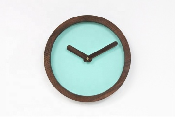 Grande horloge murale en bois moderne rustique unique silencieuse pour décoration de maison ou de bureau