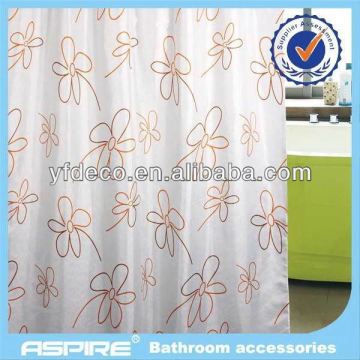 2014 Polyester cloth shower curtain