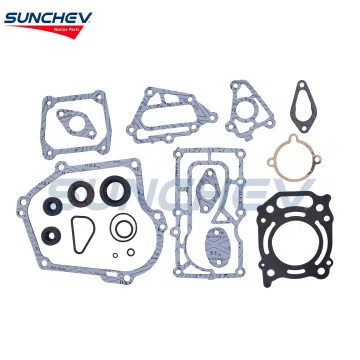 SUNCHEV Power Head Gasket Kit 3H6-87121-0 For Tohatsu 4--6hp(4 Stroke)