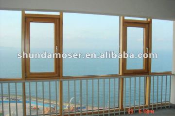 MOSER German style tilt and turn wood window two way opening-casement and tilt & turn
