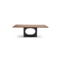 Diseño de mesa de comedor Mesas de muebles para el hogar modernos Venta caliente Al Manitizas Panel Simple Mesa de comedor de madera Juego de mesa italiana