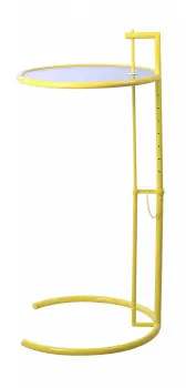 Eileen gray round side yellow coffee tables replica
