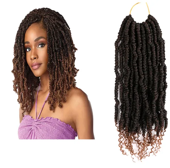 Factory Price 12 Inch Bomb Twist Hair Extension Wholesale Crochet Braid Hair Crotchet Braids Hair Extension