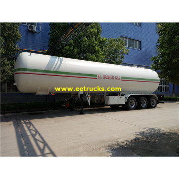 54000L số lượng lớn Propane Gas Truck Semi-trailers