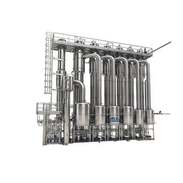 Titanium Sulfur Single Effect Falling Film Evaporator for Milk Condensing and Evaporating