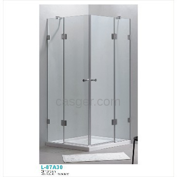 CE EN14428 high quality modern design with thin tray shower enclosure